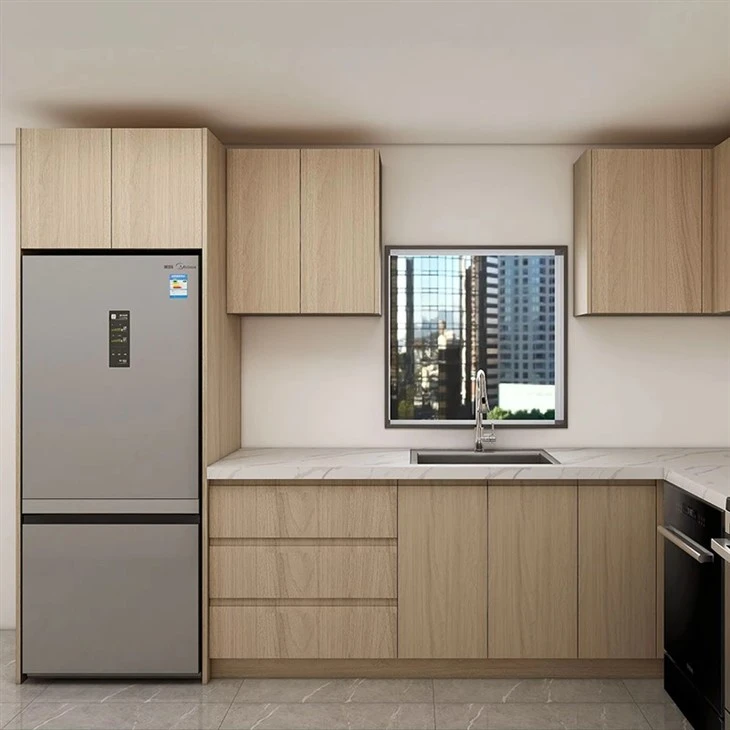 Modern Frameless Kitchen Cabinet (2)